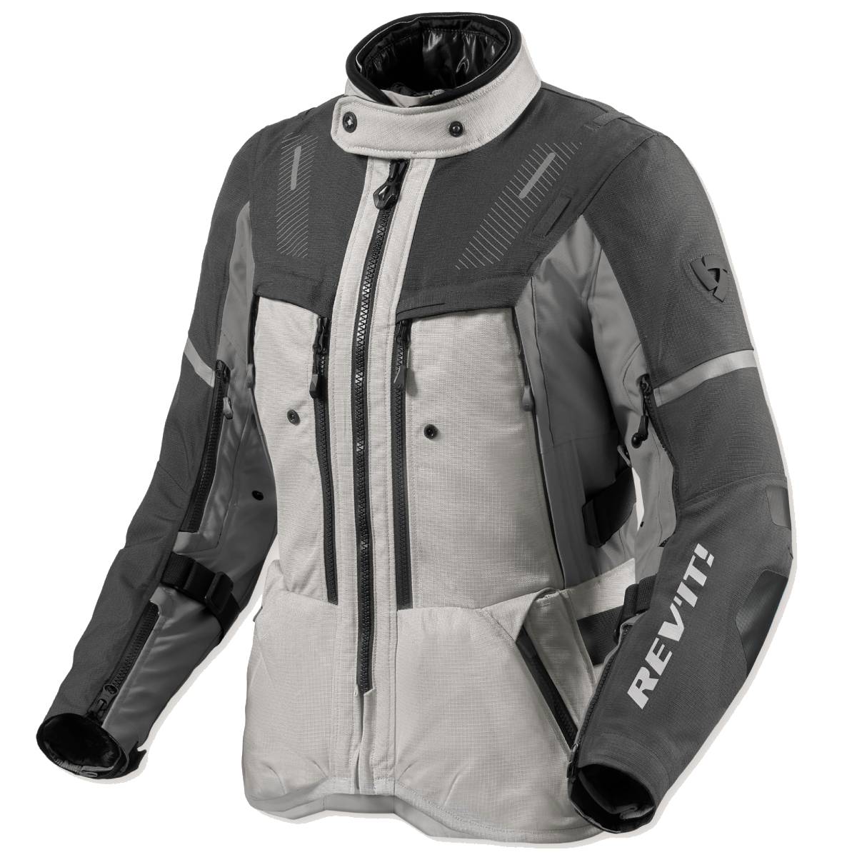 Chaqueta Revit Mujer Sand 5 H20 Plata-Antracita FJT406